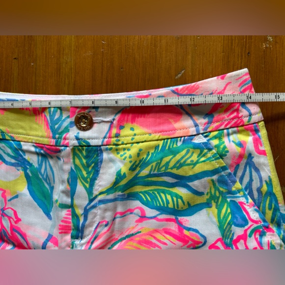 Lilly Spulitzer multicolor mini Skirt Size 00 - Picture 11 of 11